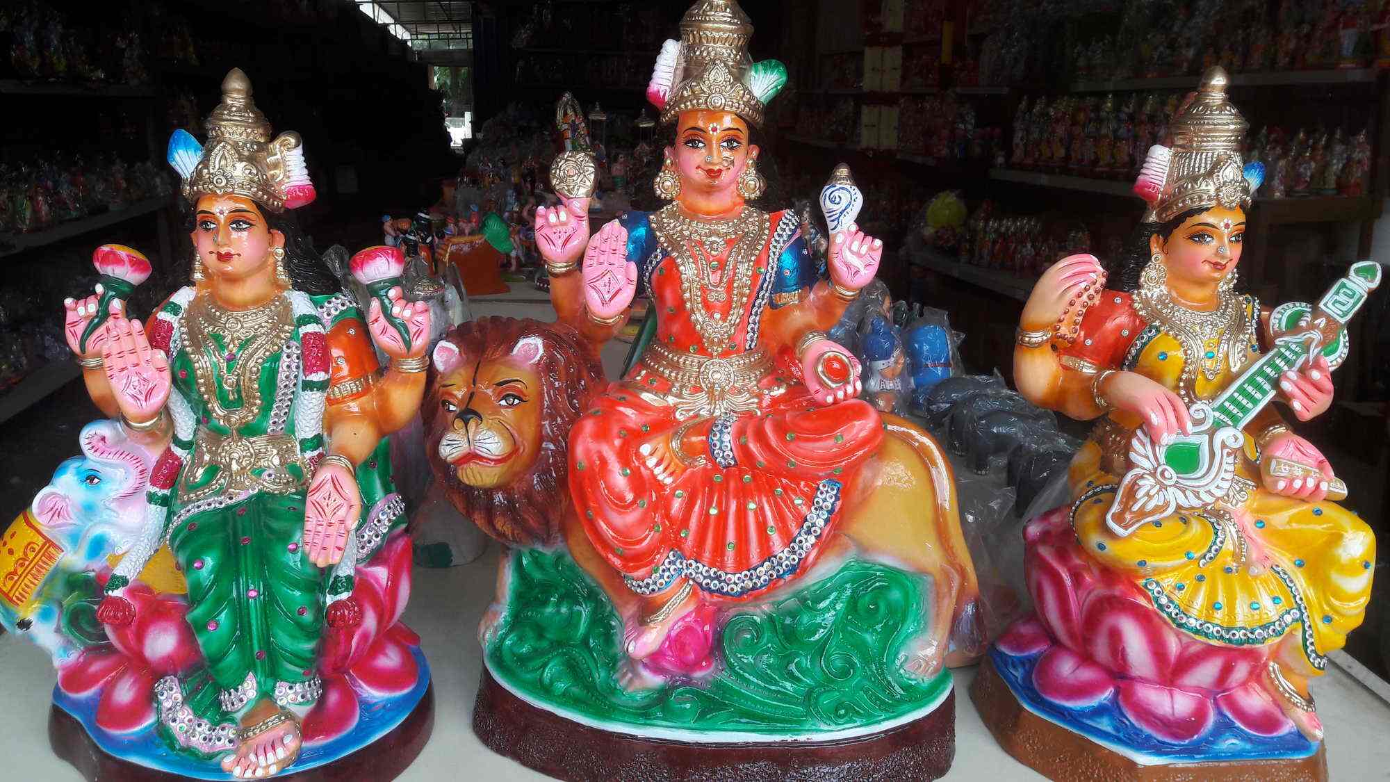 Durga dolls