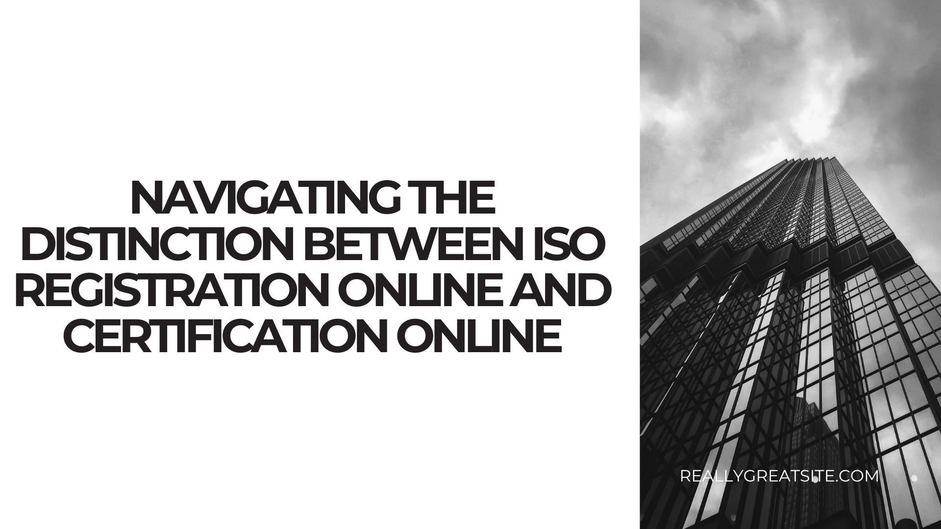 Navigating the Distinction Between ISO Registration Online and Certification Online